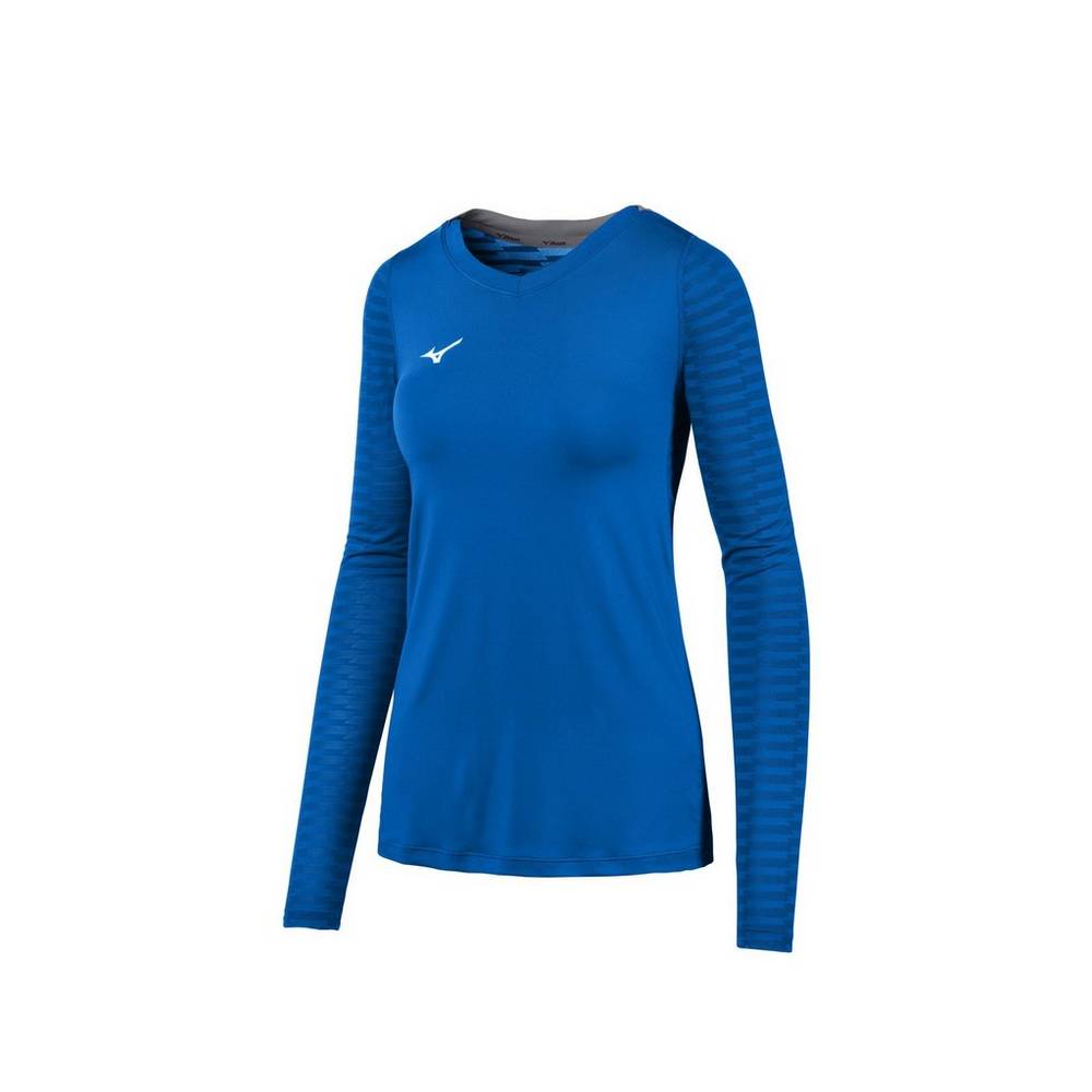 Damske Dresy Mizuno United Long Sleeve Kráľovská Modrá Vypredaj TVCY85307